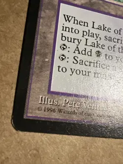 MTG Lake of the Dead - Alliances LP Regular Rare - Image 3