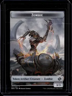 Zombie Token - 11 - BRO - NM - MTG Magic the Gathering - Image 1