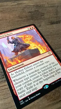 1x Molten Echoes - Innistrad: Crimson Vow NM MTG Magic the Gathering - Image 2