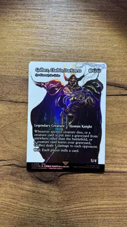 Golbez, Clad in Darkness - Syr Konrad, the Grim (Showcase) FOIL - FINAL FANTASY - Image 1