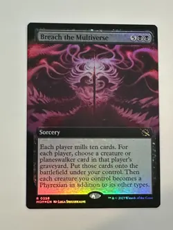 MTG Breach the Multiverse Extended Art Foil NM - Image 1