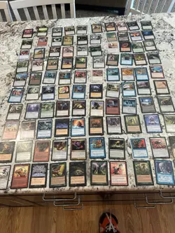 Mtg Value Lot x100 Magic The Gathering Dark Ritual Magnetic Theft Kismet Mp-Hp - Image 1