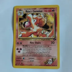 Pokemon TCG Blaine's Charmeleon Gym Challenge 31/132 Regular Unlimited Uncommon - Image 1