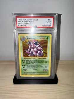 PSA 9 Pokemon TCG Rare SHADOWLESS Nidoking Holo 11/102 Base Set 1999 WOTC Mint - Image 2