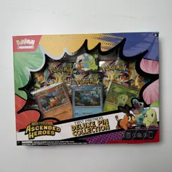 Ascended Heroes: First Partners Deluxe Pin Collection NEW/SEALED Box - Pokemon - Image 1