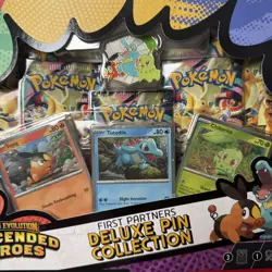 Ascended Heroes: First Partners Deluxe Pin Collection NEW/SEALED Box - Pokemon - Image 5