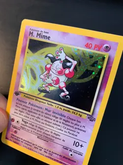 Carte Pokemon : M. Mime 6/64 Edition 1 Jungle Wizards Francaise - Image 3