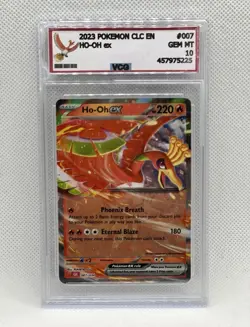 Ho-Oh ex VCG 10 - Pokemon Ho-oh 007 - NO PSA/ NO BGS! - Image 1