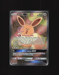 Evoli -GX - Pokemon Karte TCG SM233 Black Star Promo SM Black Star Promos /G61 - Image 2