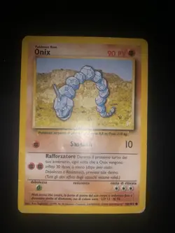 carta pokemon Onix ita set base 56/102 italiana Comune - Image 1