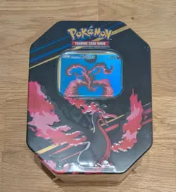Pokemon TCG Crown Zenith Galarian Moltres Tin ENGLISCH NEU/OVP 4 Booster - Image 1