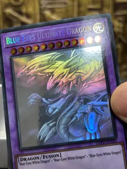 Yugioh Blue-Eyes Ultimate Dragon (Ghost Rare) GFP2-EN181 Ghosts from the Past NM - Image 4