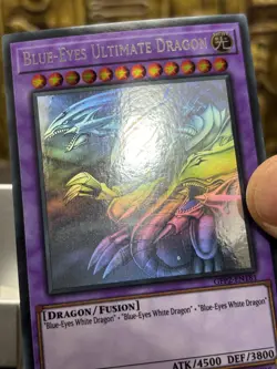 Yugioh Blue-Eyes Ultimate Dragon (Ghost Rare) GFP2-EN181 Ghosts from the Past NM - Image 5
