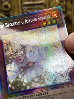 Yugioh Ash Blossom Joyous Spring RC04-AE009 Ghost rare Japanese -NM - Image 5