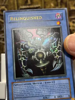 Yugioh Relinquished MRL-029 Ultra Rare Magic Ruler 1st Edition 2002 -NM - Image 5