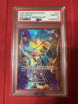One Piece [OP-10] Uso-Hachi ST18-001 Special Rare (SP) - PSA 10 - Image 1