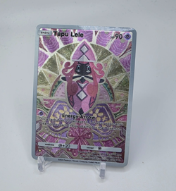 Custom Textured Holo Foil Tapu Lele Pokemon Card READ DESCRIPTION BELOW - Image 1