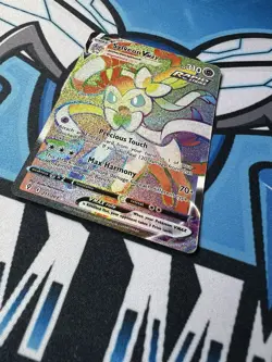 Sylveon VMax 211/203 Evolving Skies Rainbow Rare Pokemon Card - Image 2