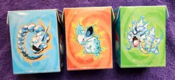 Pokemon Deck Boxes 1999 WOTC Venusaur Charizard Blastoise *NICE* - Image 2