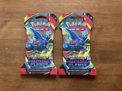 Lot of 4 Pokemon Trading Card Packets Phantasmal Flames & Mega Evolution - Image 5