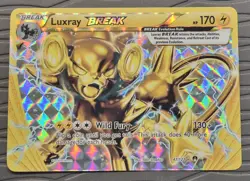 Luxray Break 47/122 Ultra Rare Holo Pokemon 2016 XY Breakpoint - Image 1