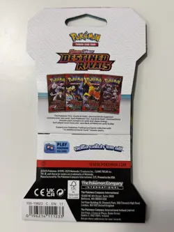 (HEAVY)🔥 32.71g Pokemon TCG Destined Rivals Sleeved Booster Pack Factory Sealed - Image 3