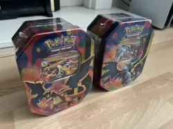 Pokemon TCG: Mega Charizard ex Tins X + Y - Set of 2 - BRAND NEW SEALED - Image 4