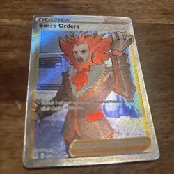 Boss's Orders TG24/TG30 Rare Ultra Lost Origin Trainer Gallery Pokemon NM - Image 2
