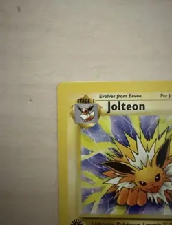 Pokemon TCG Jolteon 1st Edition Jungle Set #20/64 Non-Holo Rare Vintage WOTC - Image 2