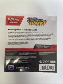 Pokemon TCG Surging Sparks Booster Bundle (6 Packs) Factory Sealed - Image 2