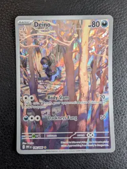Deino - 146/086 White Flare (Pokemon) Illustration Rare - Image 1