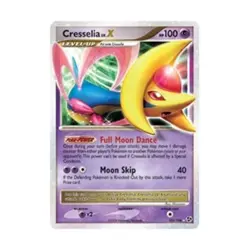 Pokemon Great Encounters Cresselia Lv.X (UR) #103 (Holo) Fair - Image 1