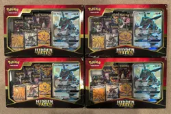 (x4) Pokemon Hidden Fates Premium Powers Collection Factory Sealed - Worn Boxes! - Image 1