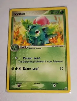 Ivysaur - ex FireRed & LeafGreen 35/112 2004 NM Pokemon - Image 1