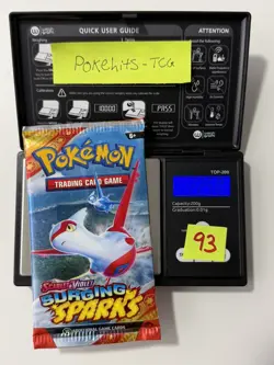 (HEAVY)🔥 22.50g Pokemon TCG Surging Sparks Booster Pack Factory Sealed✅ - Image 1
