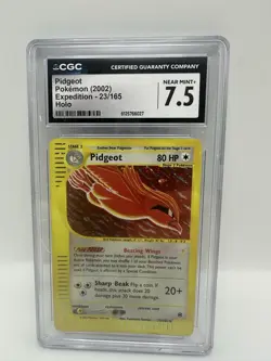 Pidgeot 23/165 Holo Rare - Pokemon Expedition CGC 7.5 NM+ - Image 1