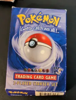 Pokemon Empty Theme Deck Box Lot WOTC 1999 Starter Set Neo Espeon Rule Book - Image 2