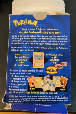 Pokemon Empty Theme Deck Box Lot WOTC 1999 Starter Set Neo Espeon Rule Book - Image 5