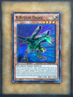 Yugioh B-Buster Drake SDKS-EN002 Super Rare NM - Image 1