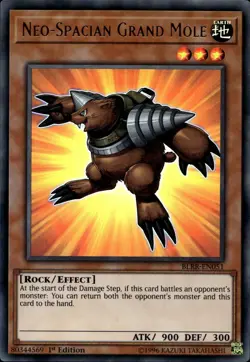 Neo-Spacian Grand Mole EU 1st Ed Ultra Rare BLRR-EN051 Yu-Gi-Oh! - Image 1