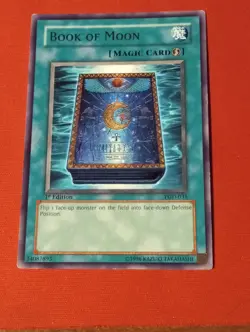 Yugioh Book of Moon PGD-035 1st Edition Rare Very Nice Mint/Near Mint - Image 1