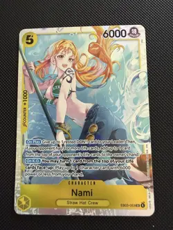 Nami - EB03-053 (Extra Booster Heroines Edition) - Near Mint NM - Super Rare - Image 1