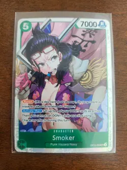 Smoker SR OP10-030 NM One Piece TCG Canadian Seller - Image 1