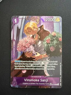 Vinsmoke Sanji TR OP10-063 Alt Art One Piece Legacy of the Master ENGLISH - Image 1