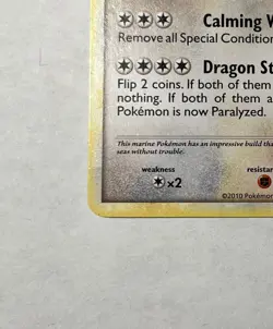 Pokemon Triumphant Dragonite Rare Card 18/102 Non-Holo 2010 - Image 5