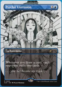 Psychic Corrosion (Secret Lair Promo) MINT MTG CARD (508219) ABUGames - Image 1