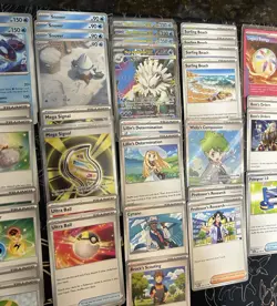 Mega Abomasnow EX Built Deck - Pokemon TCG Mega Evolution Cards Tournament Ready - Image 1