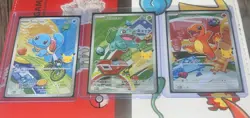 Pokemon First Partner Series 1 | Bulbasaur Squirtle Charmander Promo Cards - Image 1