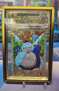 Jerrski Pokemon Card Snorlax Psyduck Poncho 1 Of 1 1/1 Exclusive - Image 1