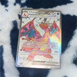 Pokemon TCG Charizard ex SVP Black Star Promo Holo card - Image 1